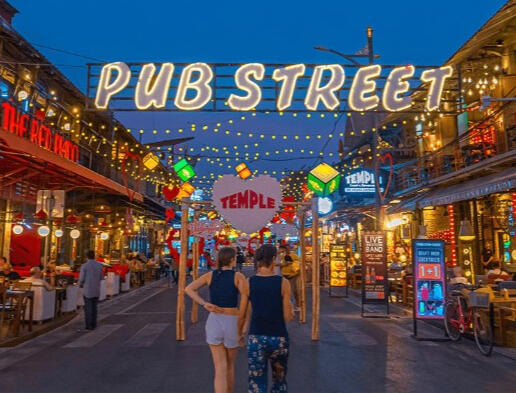 Pub Street Siem Reap Siem Reap Tour, Tuk Tuk, Pub Street